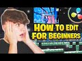 How to edit a fortnite montage for beginners  davinci resolve tutorial