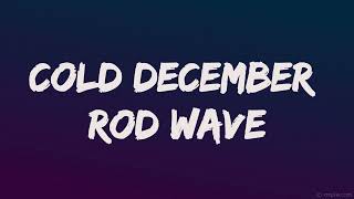 Rod Wave Cold December Lyrics Official Music Video New song 2022 Impressive Lyrics