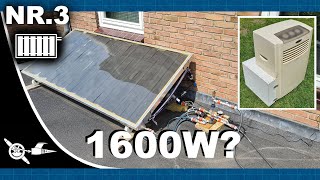 Super easy to build 1600 Watt Solar panel #3 Solar panel and AC Performance