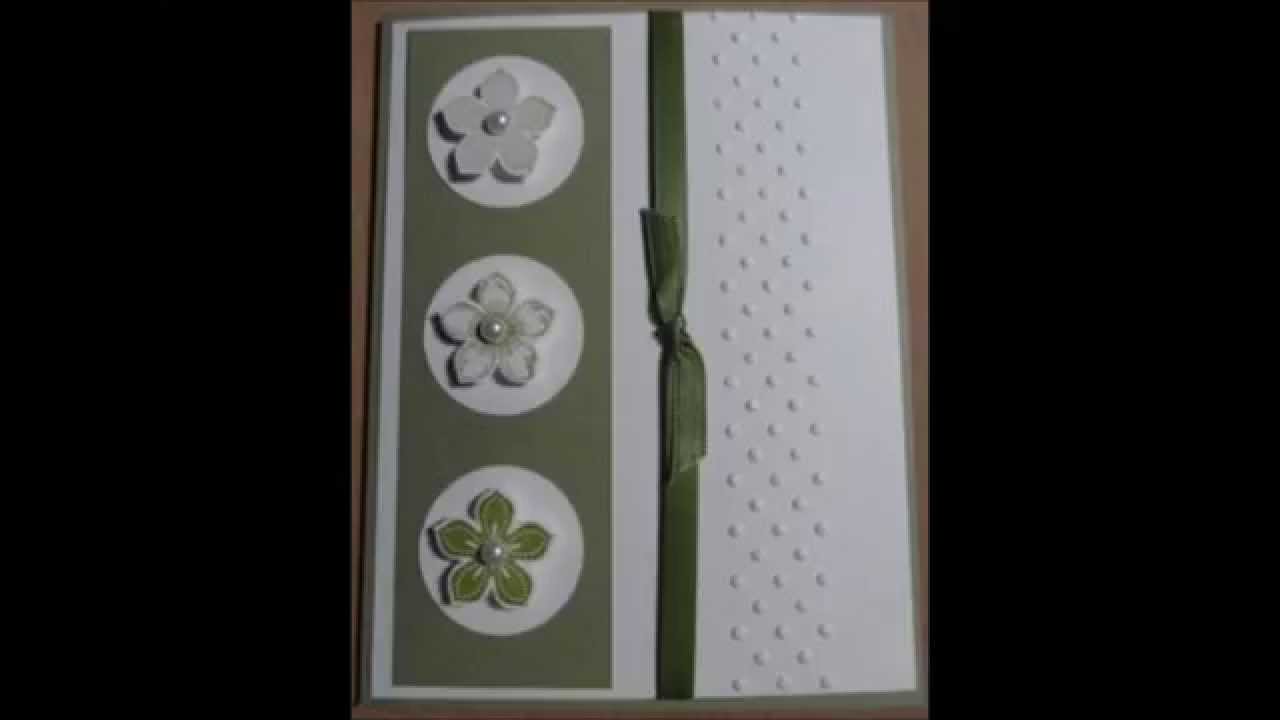 Petite Petals Stampin up Stamps. Gallery#4 Quick & Easy Cards