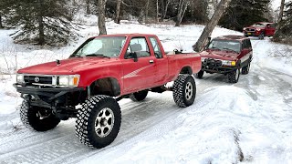 ALASKA 4X4 OFF-ROAD | WINTER WHEELING | RUBY LAKE