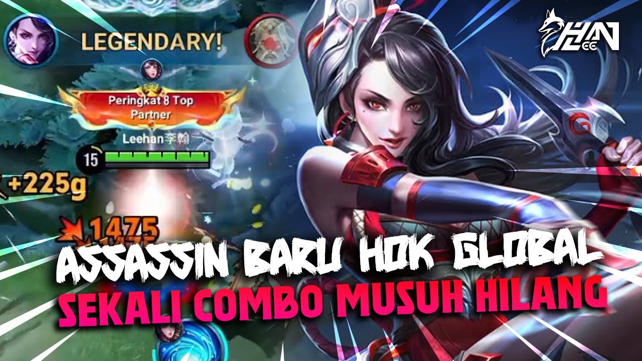 HERO ASSASSIN BARU HOK GLOBAL! ARKE! BISA NGILANG, LARINYA KENCENG, DAMAGENYA SAKIT BANGET!
