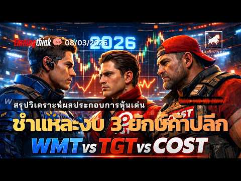 ชำแหละงบ 3 ยักษ์ค้าปลีก Walmart inc , Costco wholesale และ Target Corporation #TGT #WMT #COST
