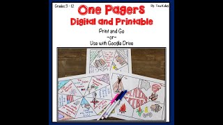 One Pagers