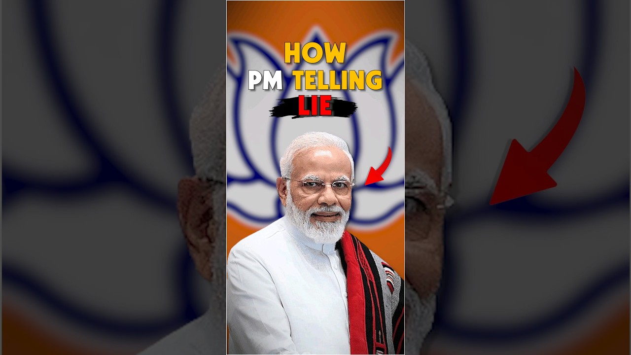 How PM Telling Lie 😏 | #shorts