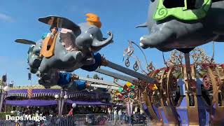 Dumbo The Flying Elephant Disneyland Resort 2024 4K