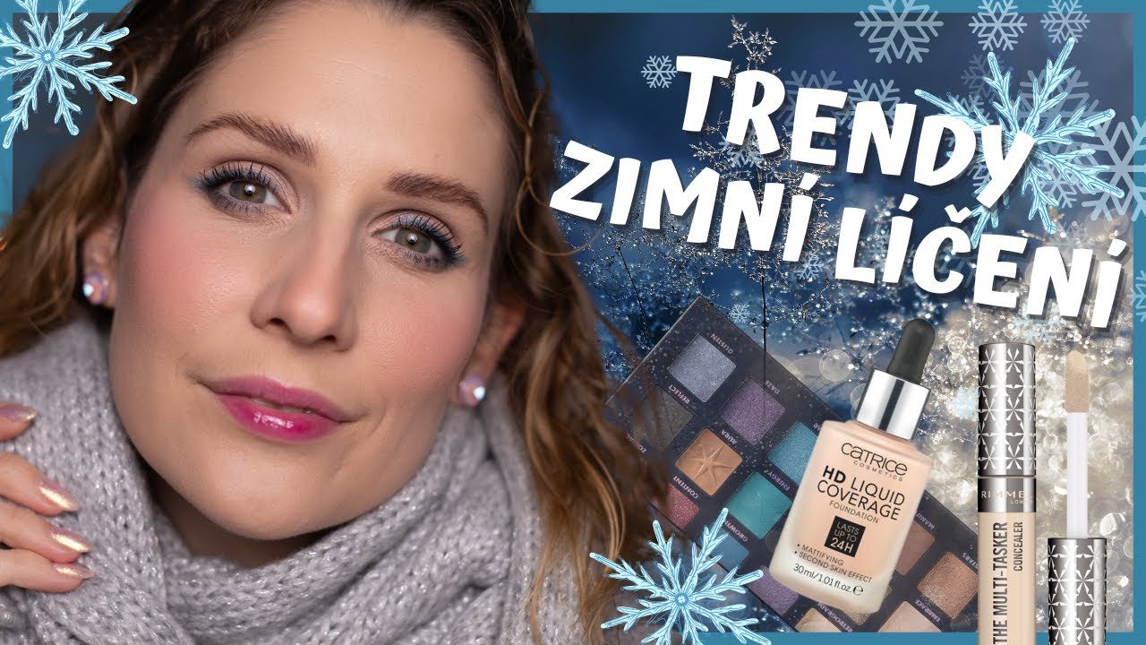 COLD MAKE-UP TREND | STUDENÉ LÍČENÍ V MODRÝCH TÓNECH