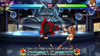 Bbtag More Easy 2.0 Yuzuriha Combos