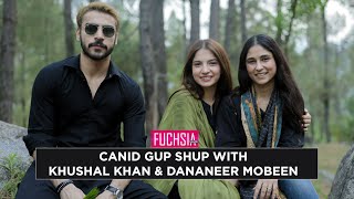 Candid Gup Shup with Dananeer & Khushal In Dadar | From the sets of Mohabbat Gumshuda Meri | FUCHSIA