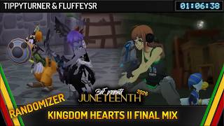 Kingdom Hearts 2 Final Mix by tippyturner and FluffeySR in 1:06:38 - Juneteenth Celebration 2026