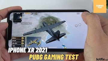 iPhone XR PUBG Gaming test 2021 Update | Apple A12 Bionic, 3 GB RAM