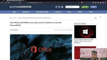 Folina: New Microsoft Office zero-day used in attacks to execute PowerShell