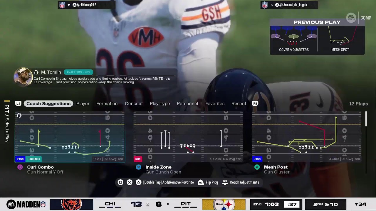 Madden NFL 26 1v1             [really trash talk]
