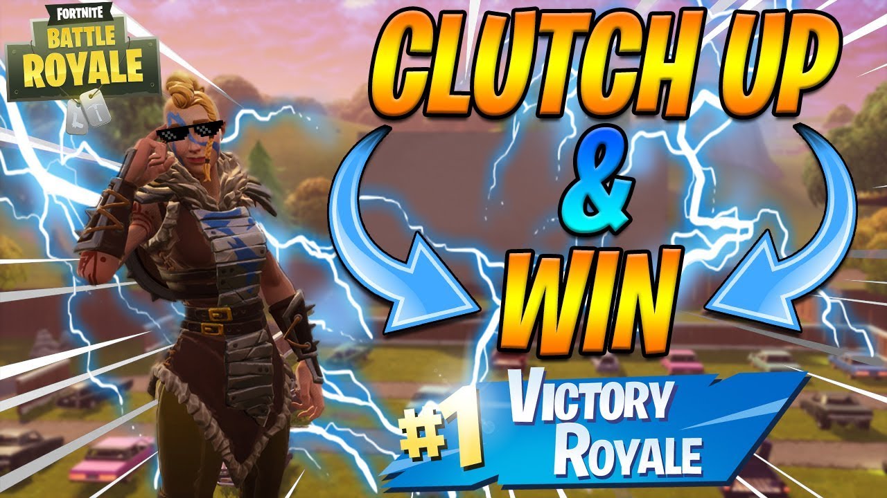 HOW TO CLUTCH UP & WIN THE GAME! (Fortnite Battle Royale)