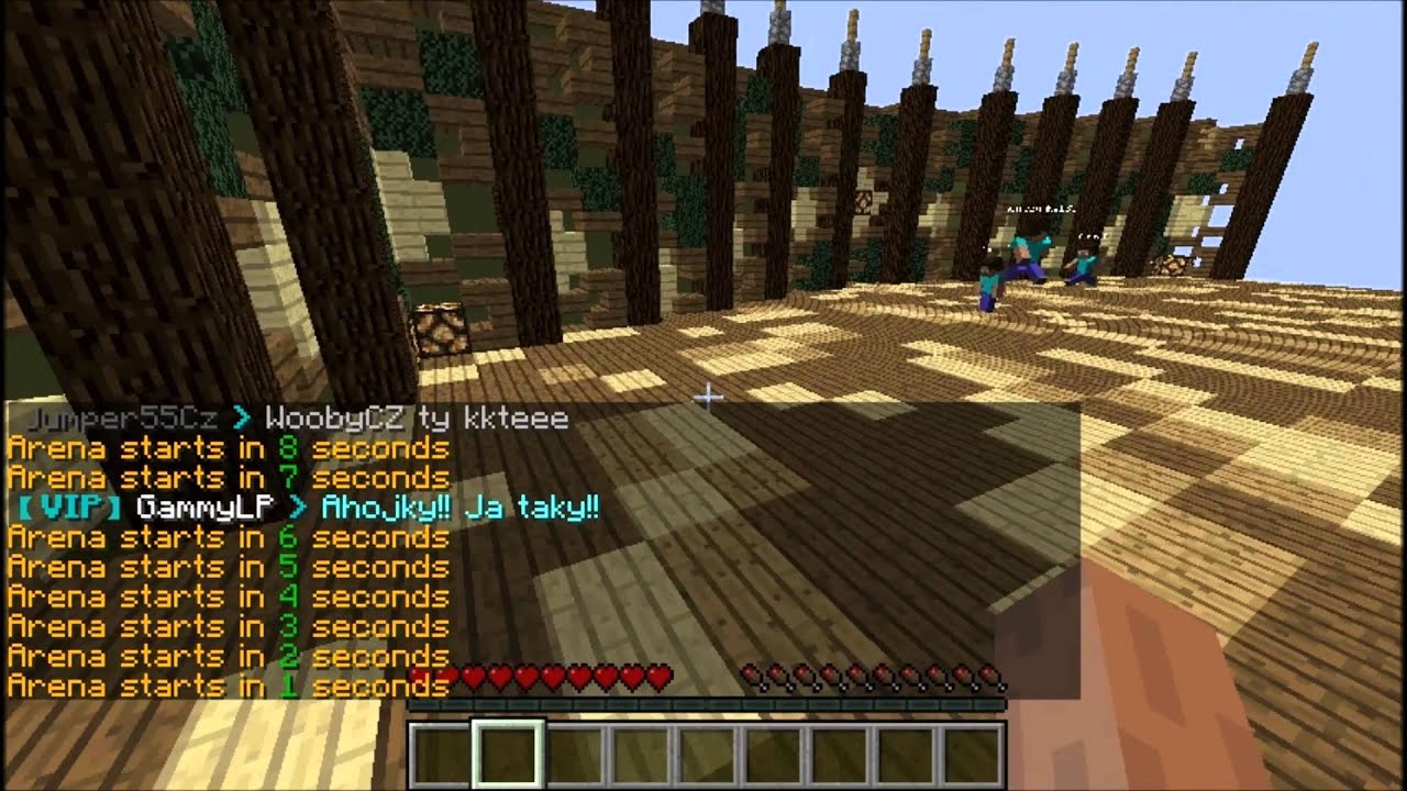 AJLP | Minecraft Mini-hry E05 - Soustředěná mysl nepomáhá (TNTrun) (RokysCZ) (CZ)