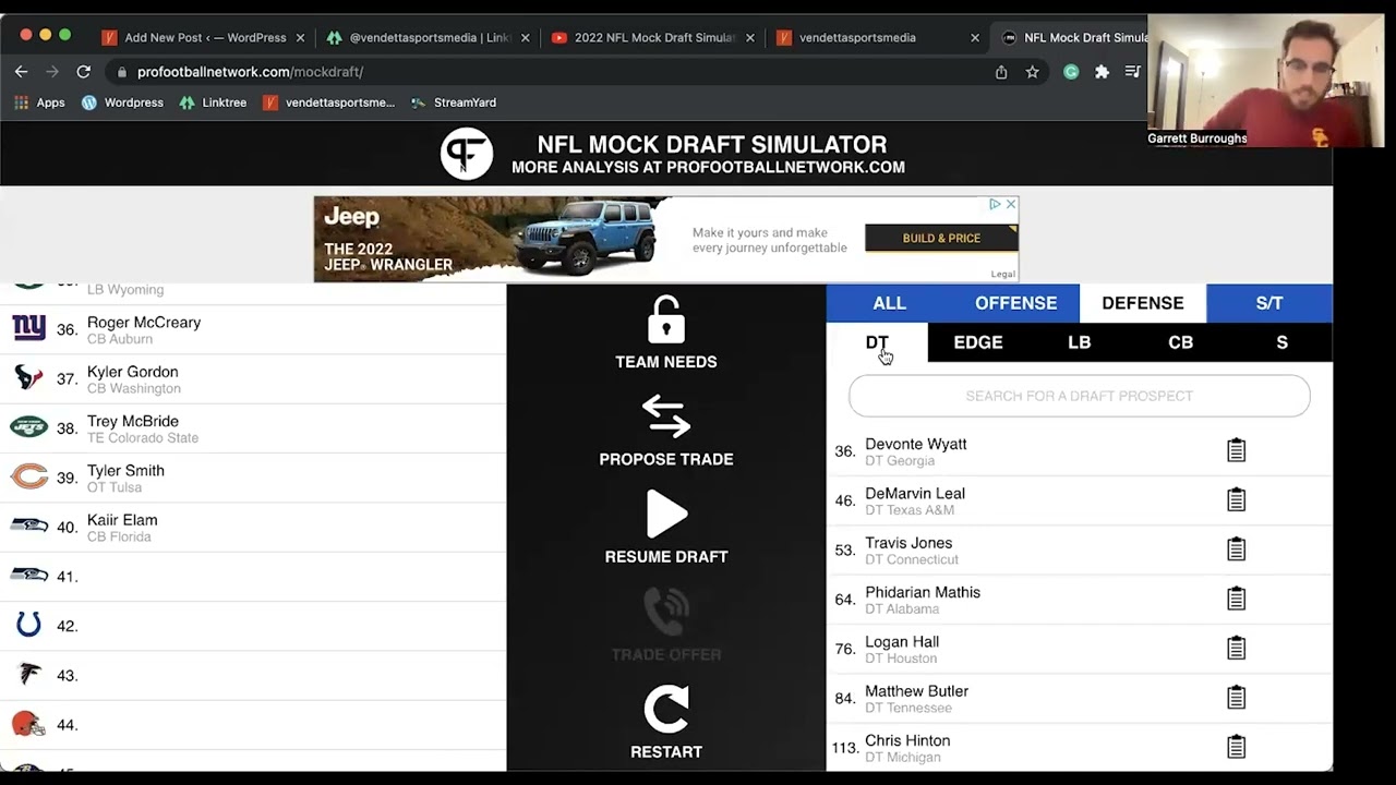 2022 NFL Mock Draft Simulator: Denver Broncos - Vendetta Sports Media