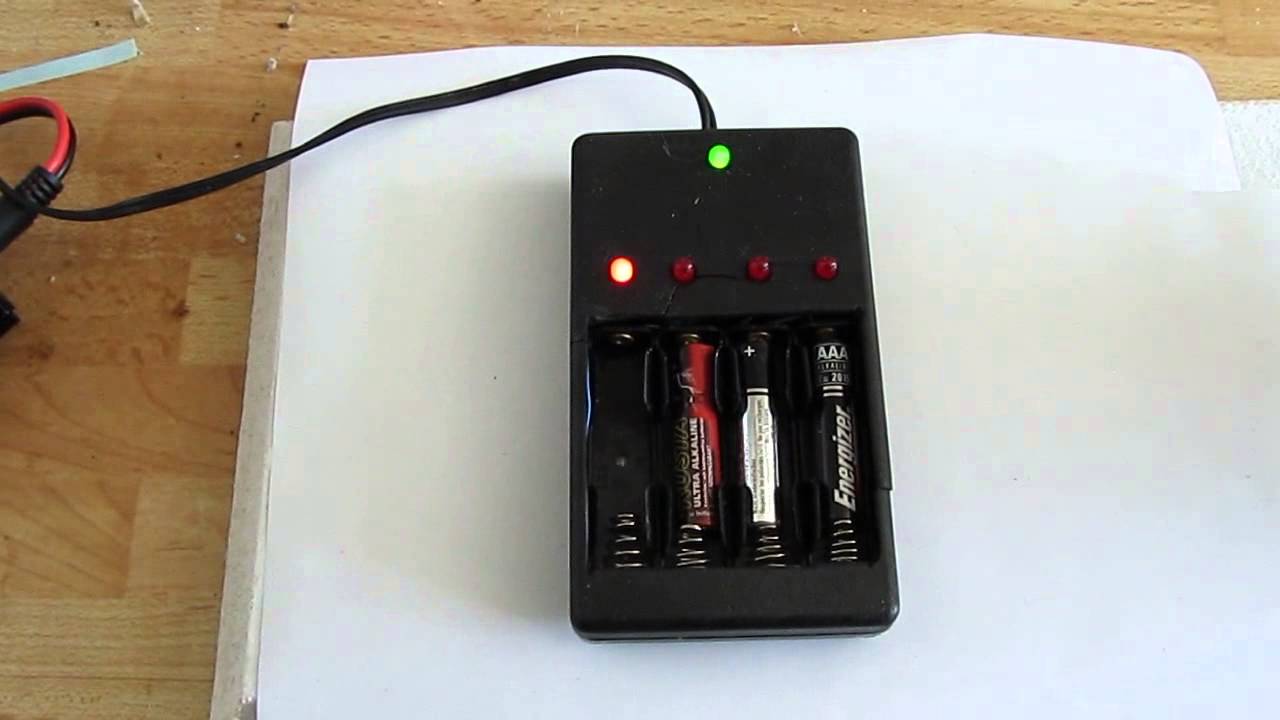 DIY Alkaline Charger YouTube