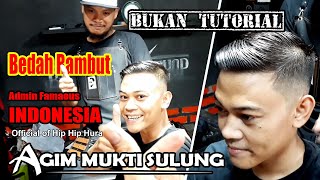 Bedah Rambut Sang Admin, Agim Mukti Sulung