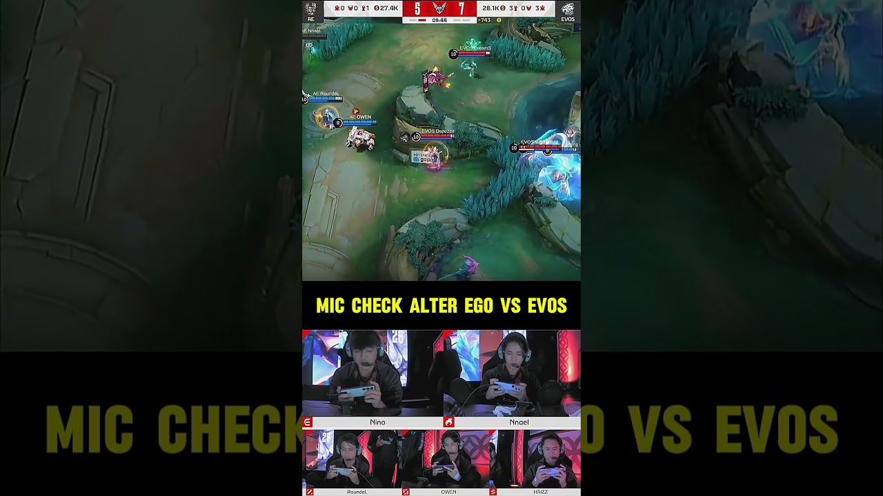 Mic check alter ego vs evos 