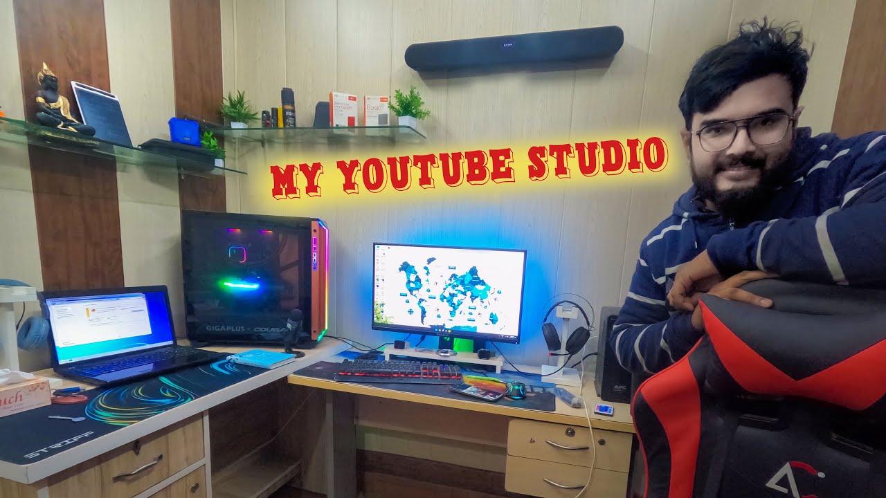 My Youtube Studio Setup Tour || Dream Come True - YouTube