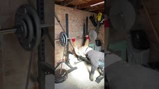 Bench press - 85kg ( 40kg) x 3 - 11th April 2021