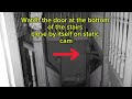 Door Closes By Itself In Haunted Mansion #paranormalactivity #haunted