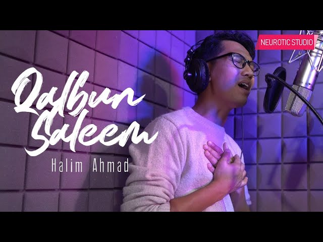 Halim Ahmad - Qalbun Saleem (Video Lirik Rasmi) class=