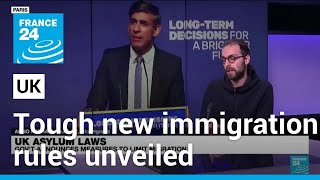 UK unveils tough new rules designed to cut immigrant numbers • FRANCE 24 English