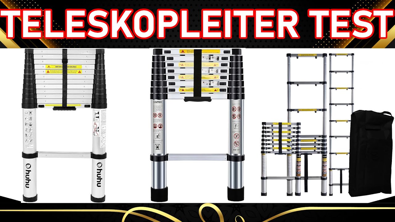ᐅ Teleskopleiter Test 2025 | Top 3 Teleskopleitern