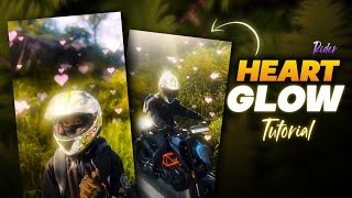 Trending Biker Glow Heart  Effect Reels Editing | Biker Reels Video Editing Tutorial ~ Capcut ⚡ screenshot 2