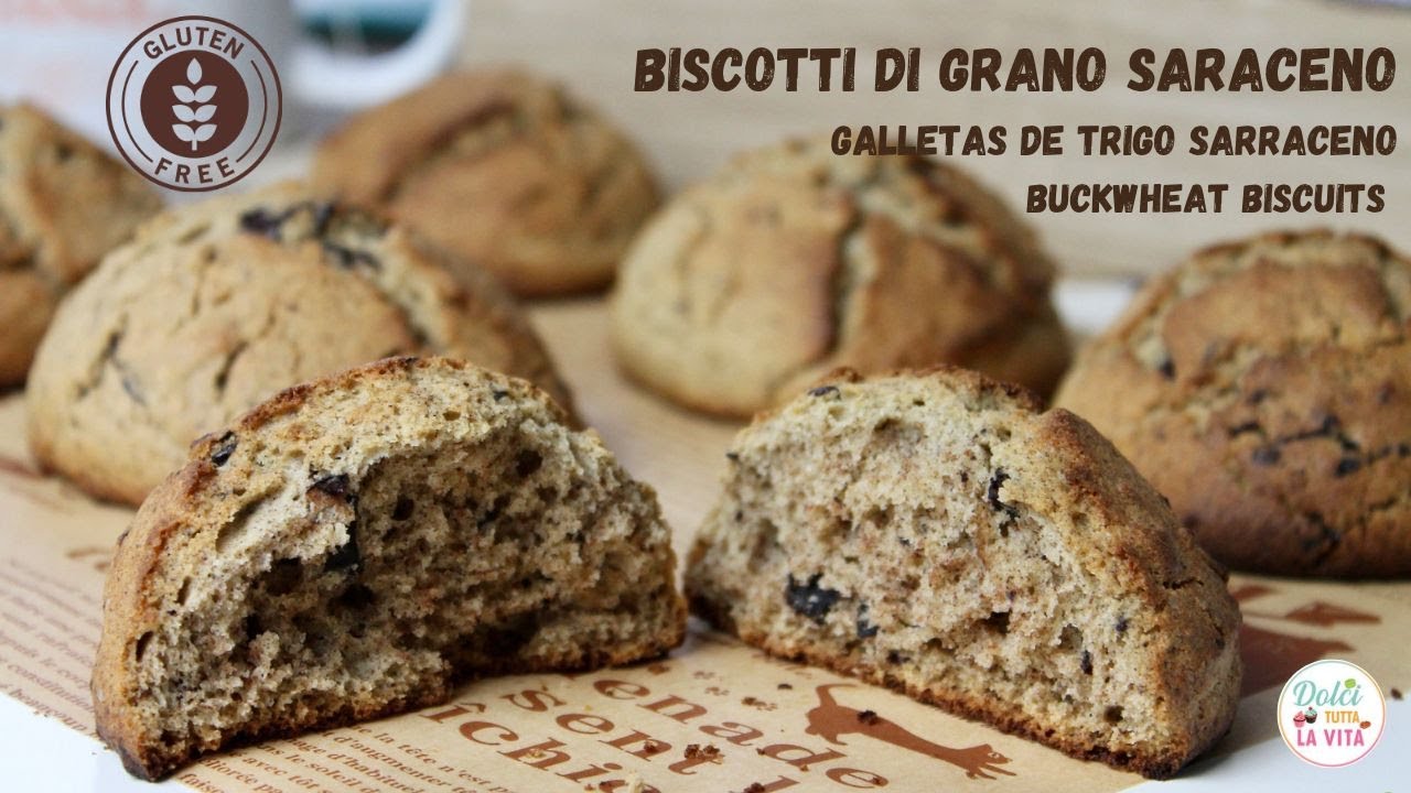 BISCOTTI DI GRANO SARACENO: MORBIDI E GUSTOSI PER UNA MERENDA SANA E GLUTEN FREE