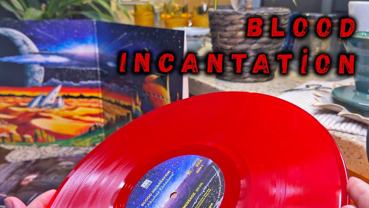Absolute Elsewhere - Blood Incantation LP unboxing - no talking