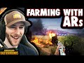 chocoTaco is Farming with ARs ft. Swagger & Boom - PUBG Miramar Squads Gameplay