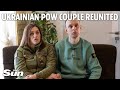 Ukrainian POW couple finally reunited after over a year apart