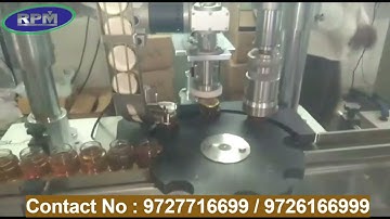 Automatic Lug Cap Sealing Machine || Lug Capping Machine