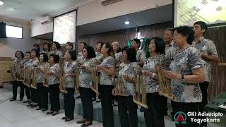 #GKIADISUCIPTO - Ku Mau Ikut Dia - Angklung Mangkunegaran GKI Coyudan Solo