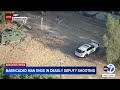 Deputies shoot and kill armed suspect who allegedly fired at SoCal Edison crew in San Bernardino Co.