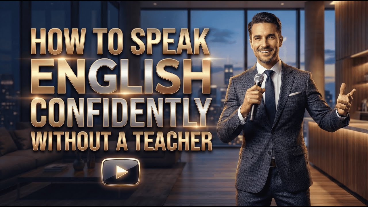 How to Speak English Confidently Without a Teacher - YouTube