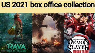 US top highest grossing movies of 2021  box office