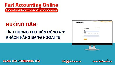 Phần mềm kế toán Fast Accounting Online - YouTube