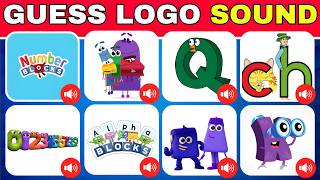 Guess The Alphabet & Numbers Character Logo Sound Numberblocks, Alphablocks, Colourblocks