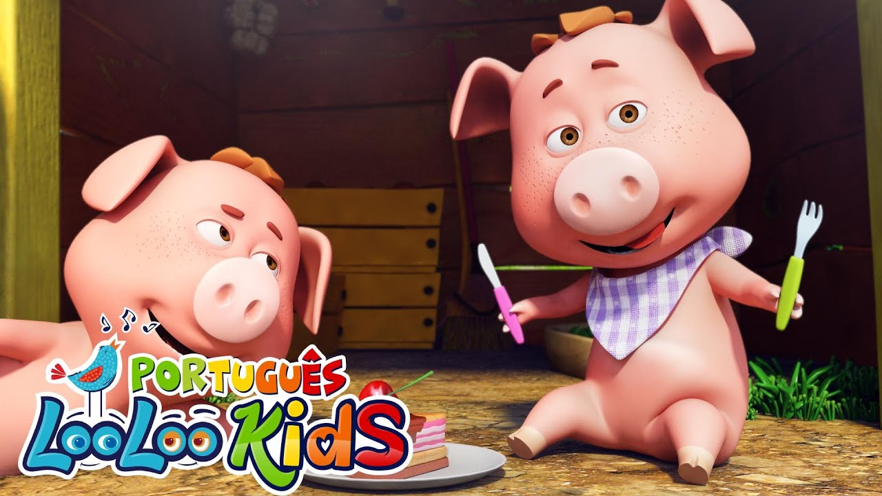 Porquinho Rosa 🐷 Vídeos educativos para crianças - LooLoo Kids Português