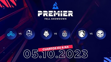 Cloud9 vs. Movistar Riders, G2 vs. OG, Liquid vs. Forsaken | BLAST Premier Fall Showdown