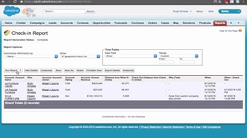 Using Check-Ins / Check-Outs in Salesforce Mobile