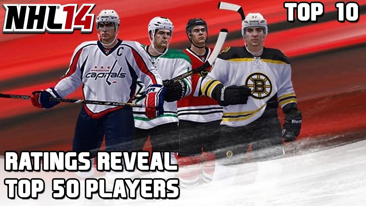 NHL 14 Ratings Reveal: Top 50 Players - Top 10 Players (10 to 1)