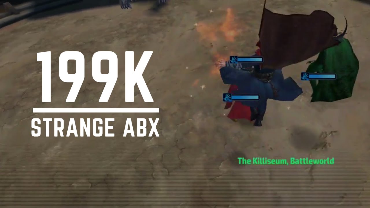 [Marvel Future Fight] ABX Blast/Male 199k  - Doctor Strange Failed Attempt