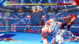Street fighter 5 Abigail season 5 new corner reset setup