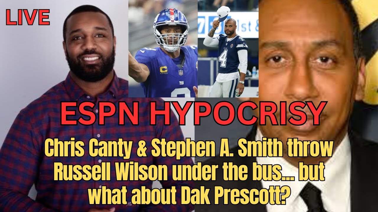 ESPN HYPOCRISY & BULLSHIT STATS!!! So It's Okay To Dog Russell Wilson... But Not Dak Prescott???