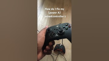 How do I fix my PowerA wired controller ?need help