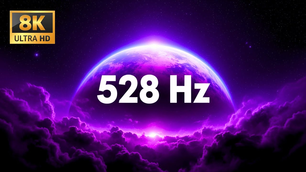528Hz 마음의 평화와 안정을 위한 음악 • 불안, 걱정, 불면증 완전 해소와 숙면